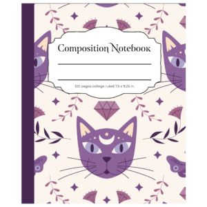 Magical Cat Composition Notebook